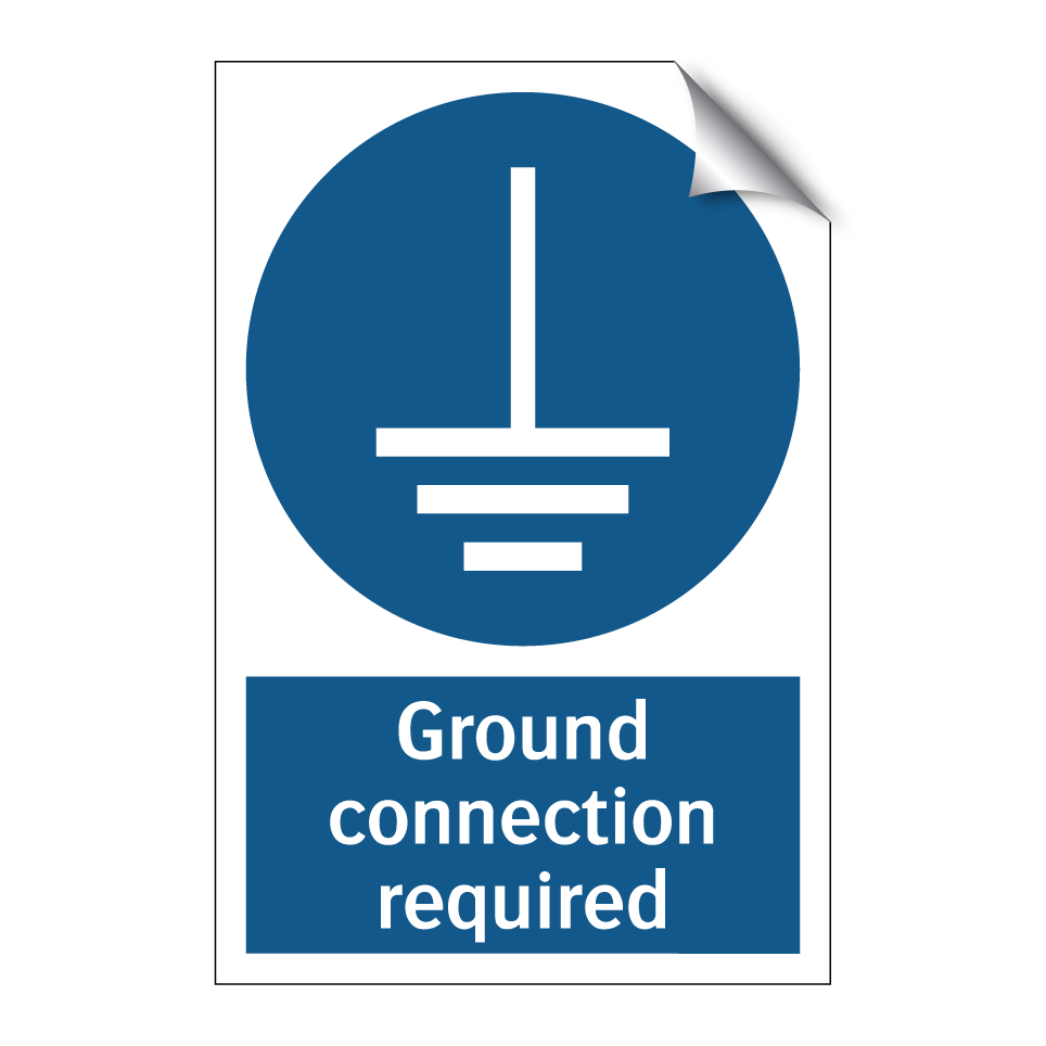 Ground connection required