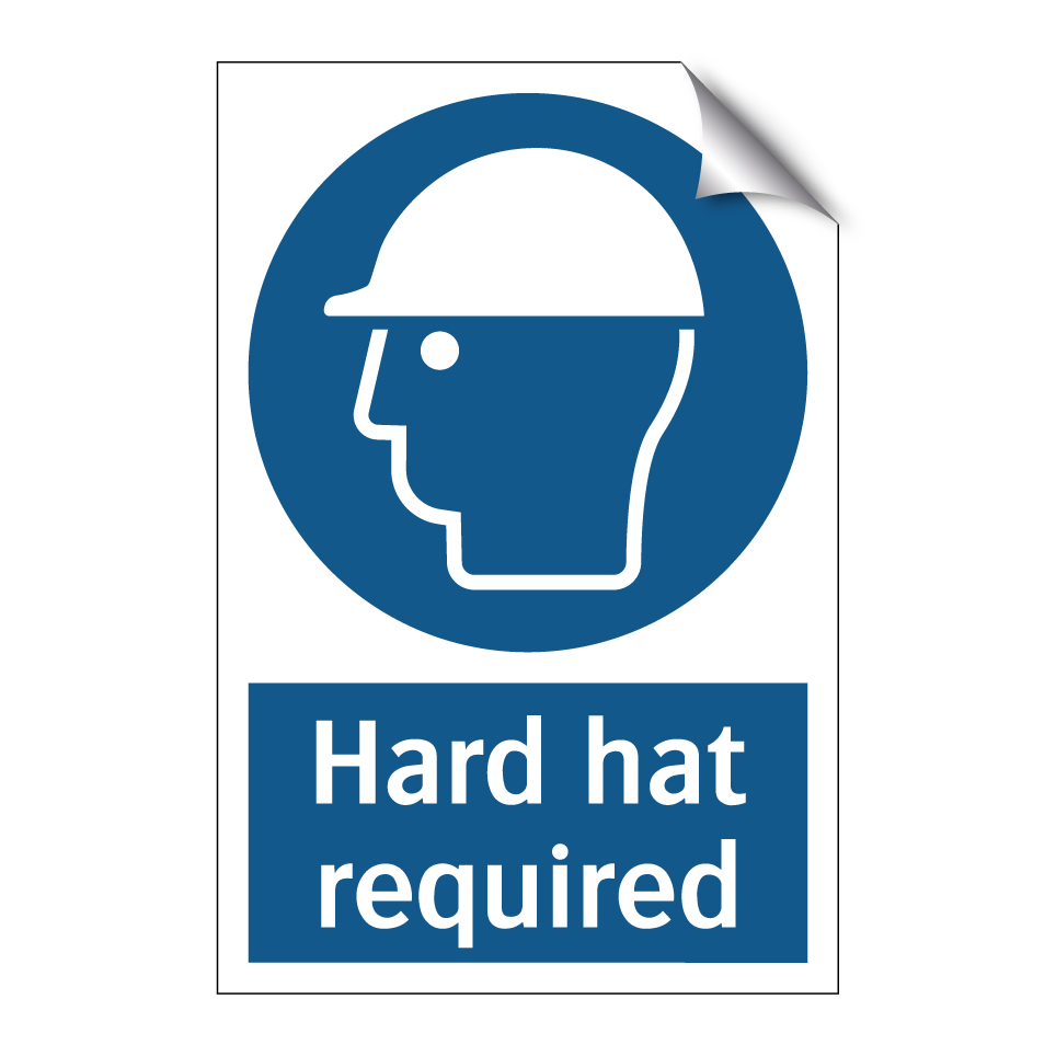 Hard hat required