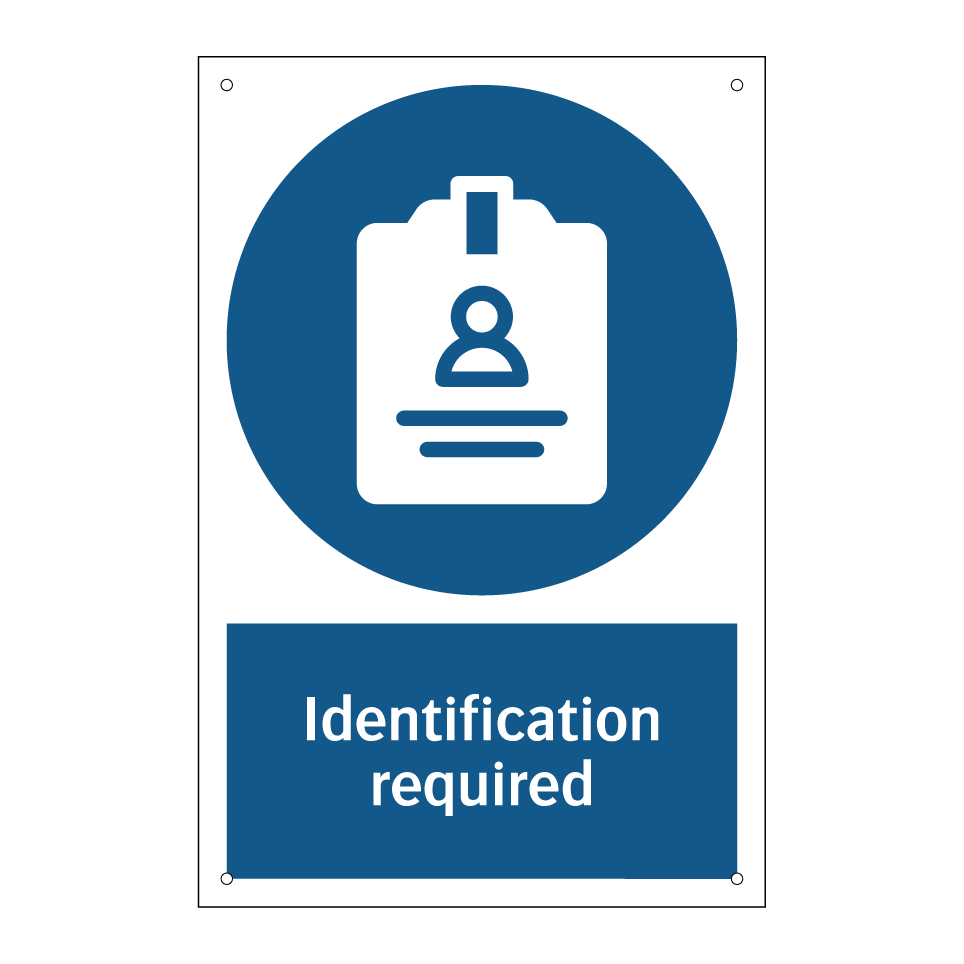 Identification required