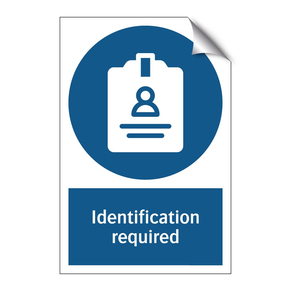 Identification required