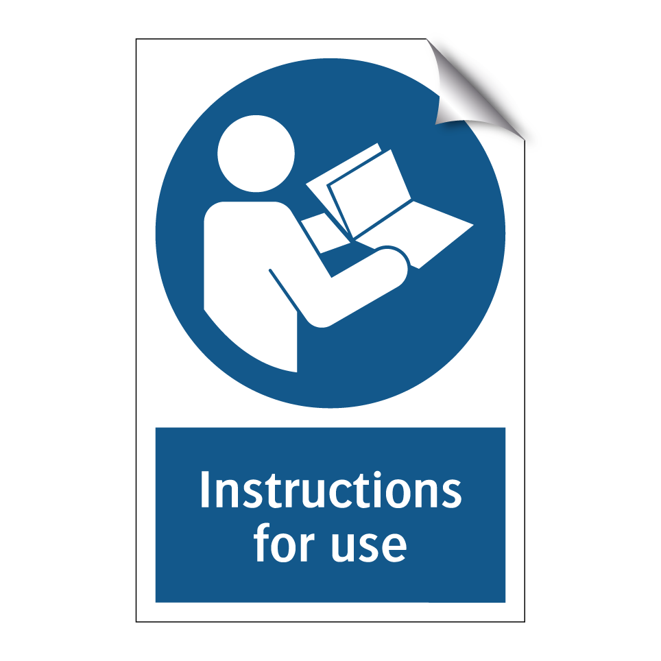 Instructions for use