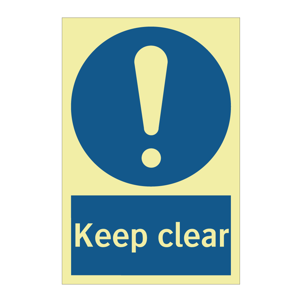 Keep clear