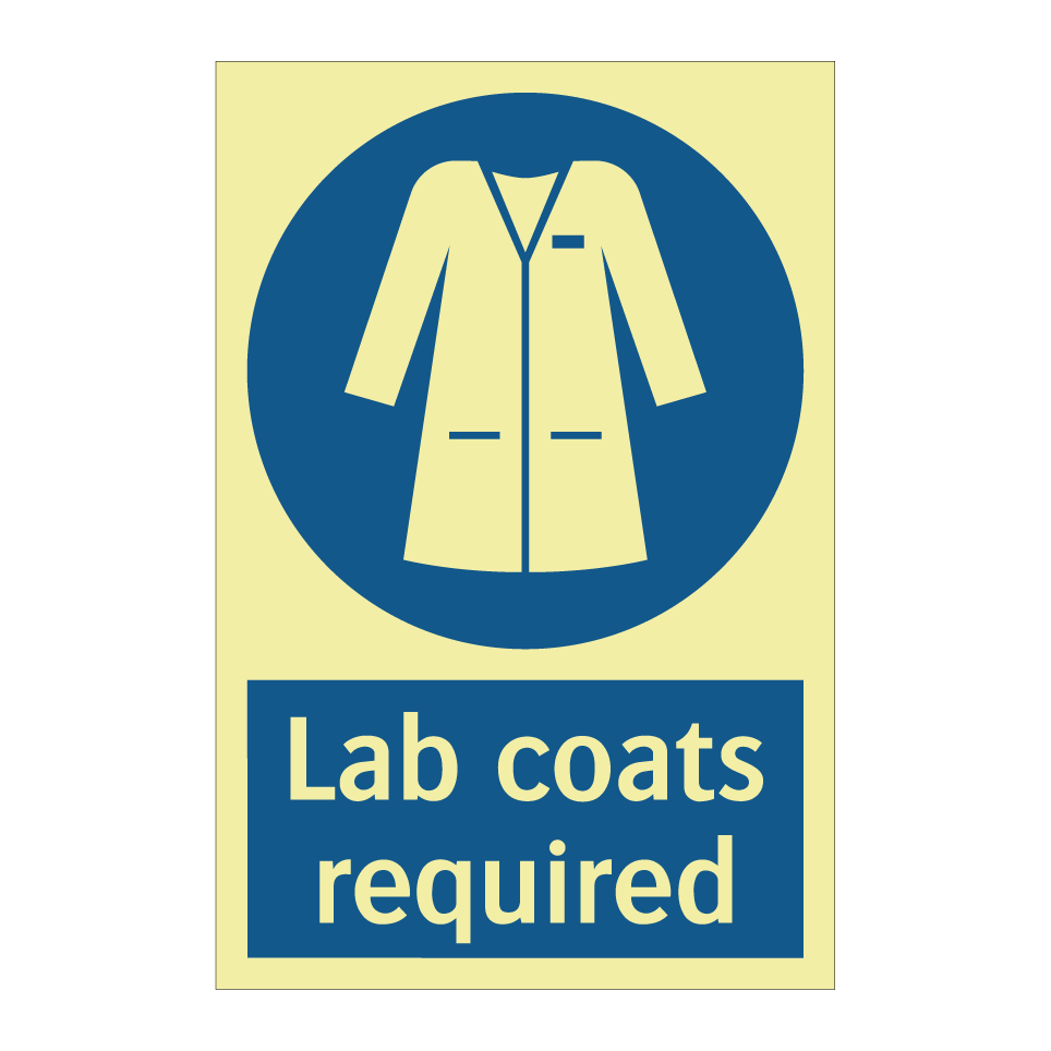 Lab coats required