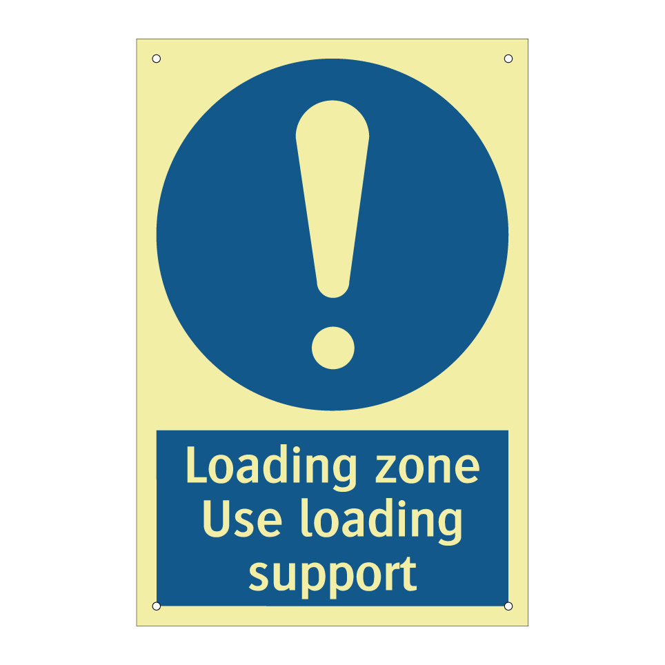 Loading zone Use loading support