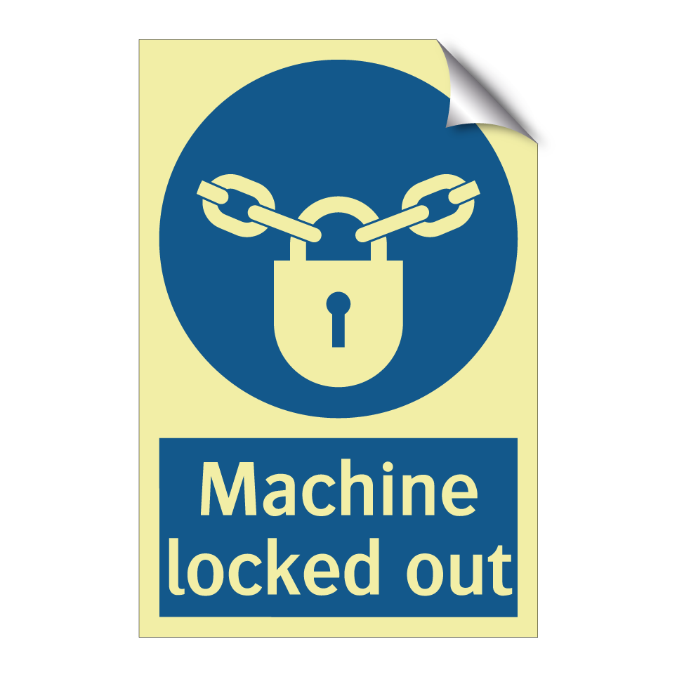 Machine locked out