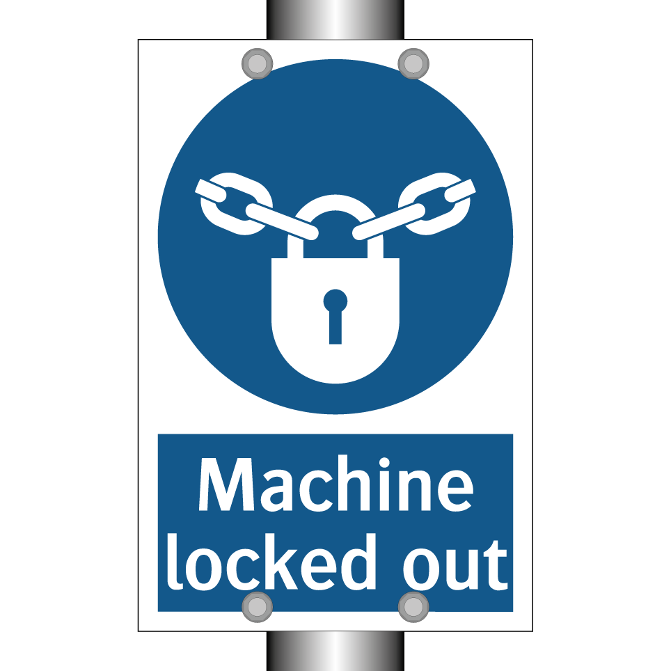 Machine locked out
