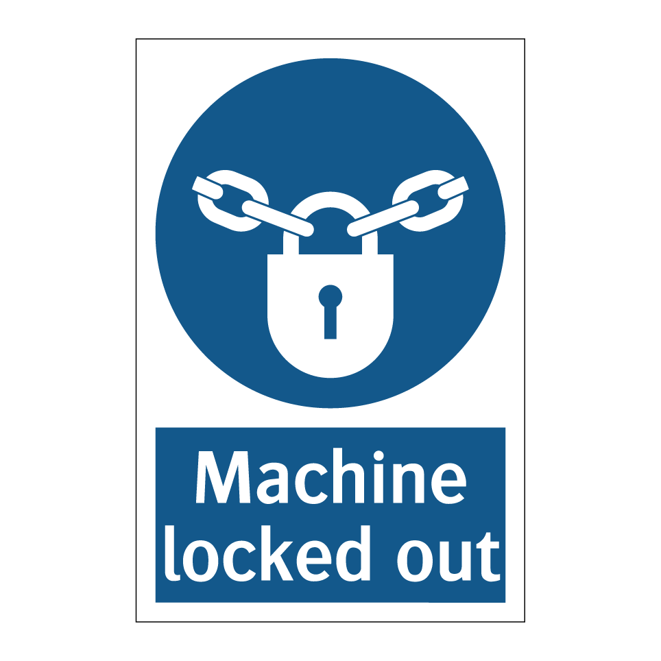 Machine locked out