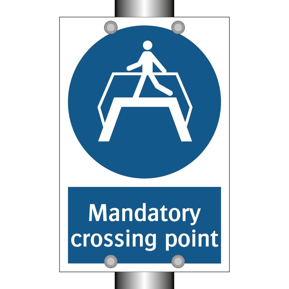 Mandatory crossing point