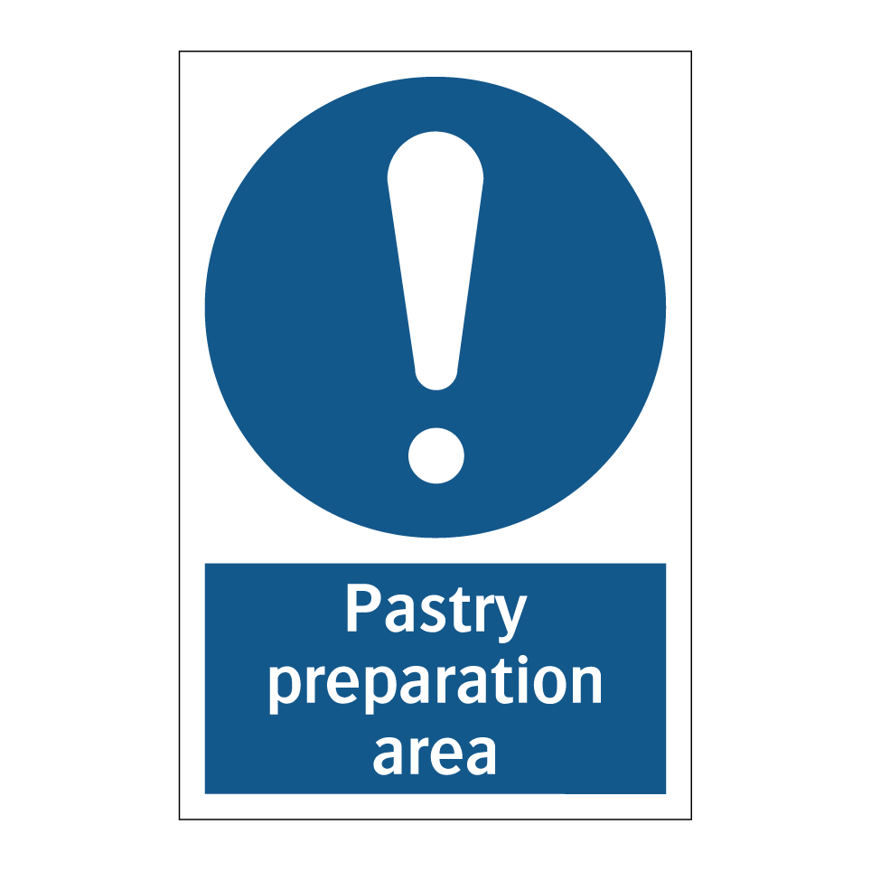 Pastry preparation area