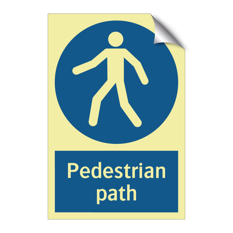 Pedestrian path