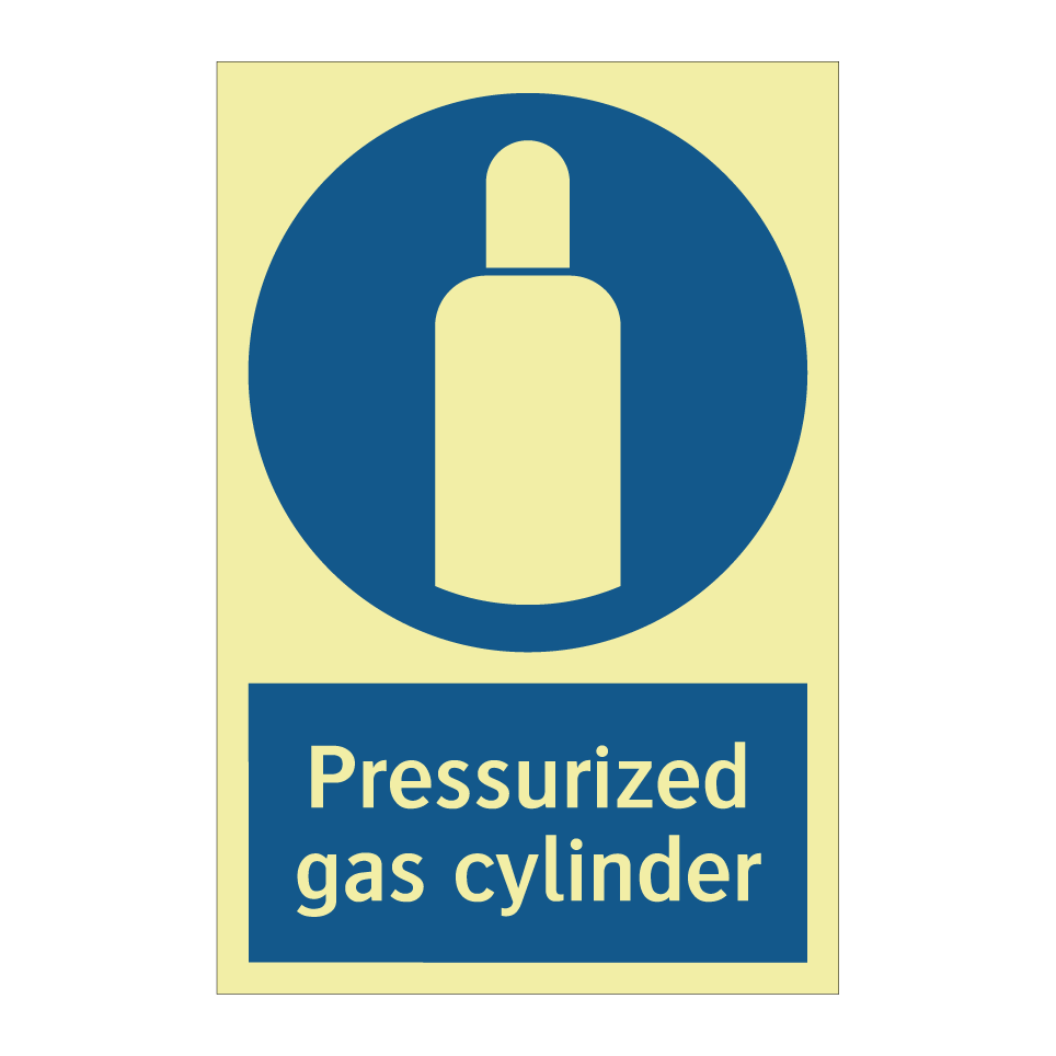 Pressurized gas cylinder