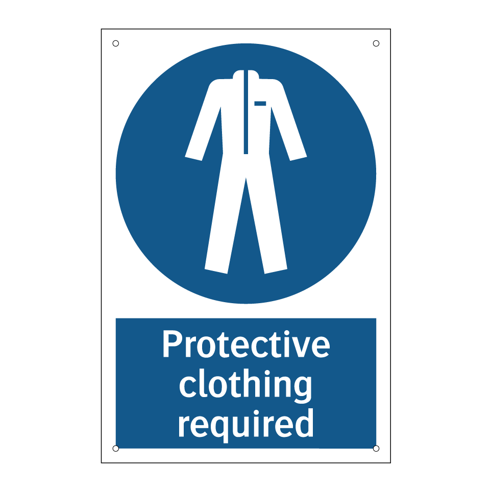 Protective clothing required