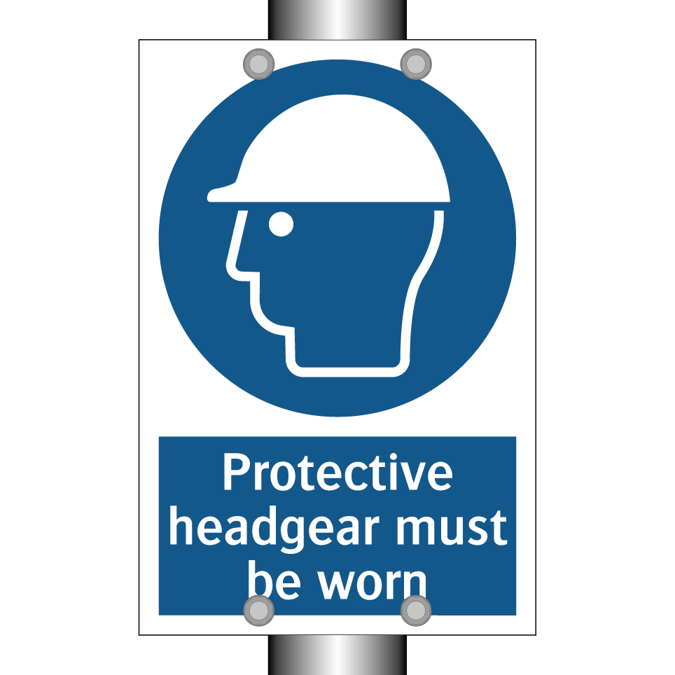 Protective headgear must be worn