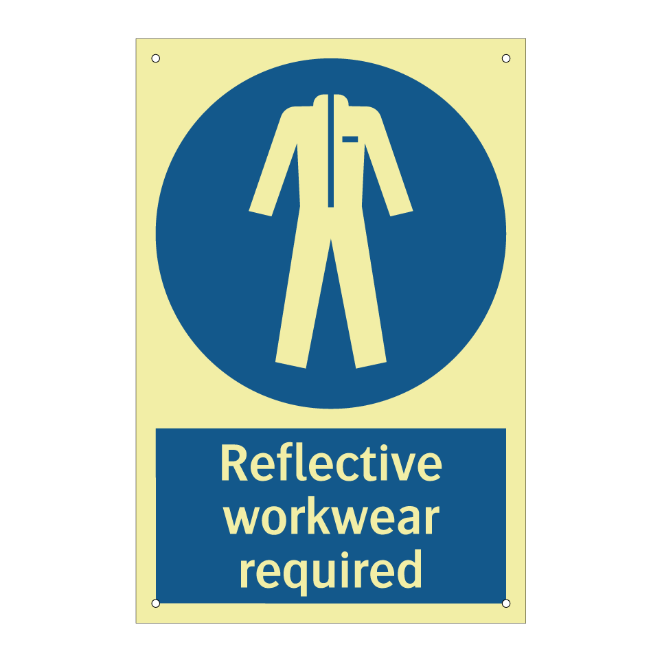 Reflective workwear required