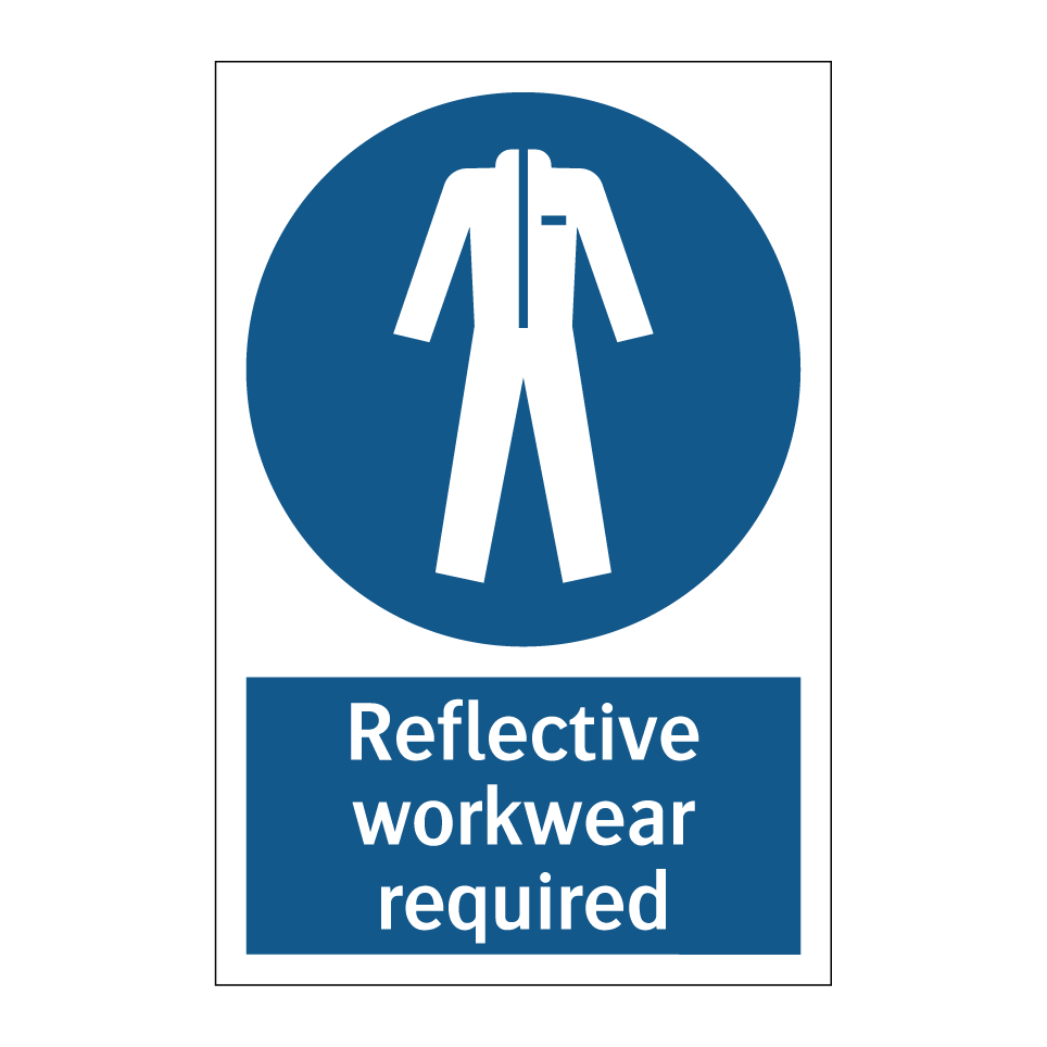 Reflective workwear required