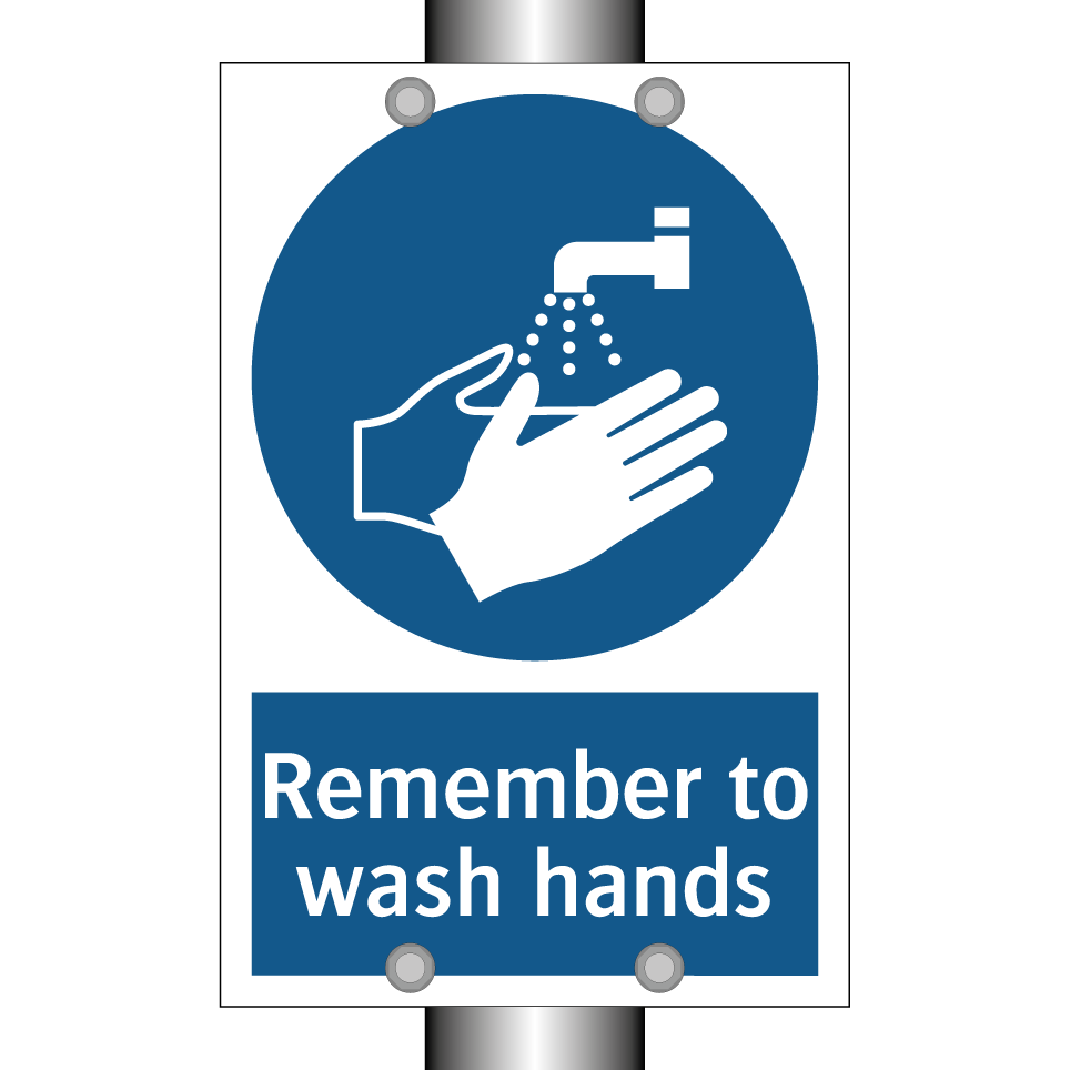 Remember to wash hands