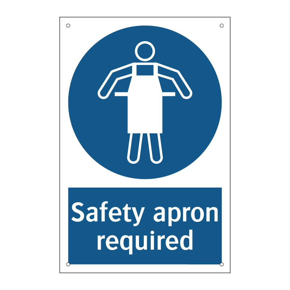 Safety apron required