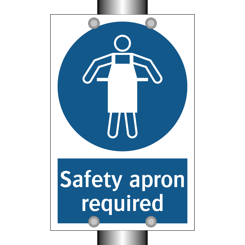 Safety apron required