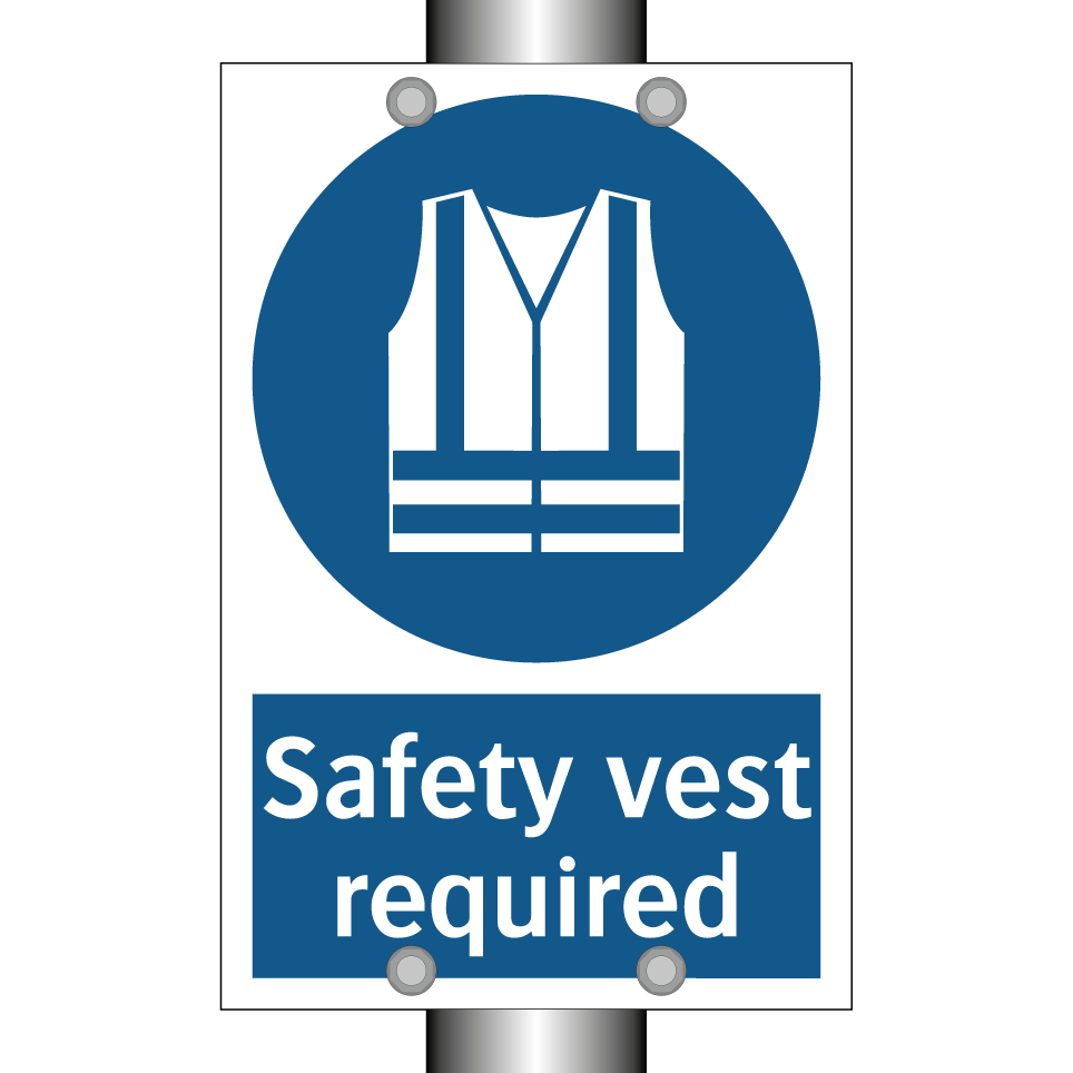 Safety vest required
