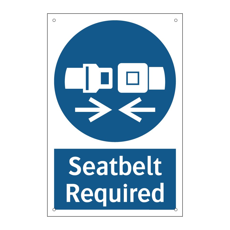 Seatbelt Required