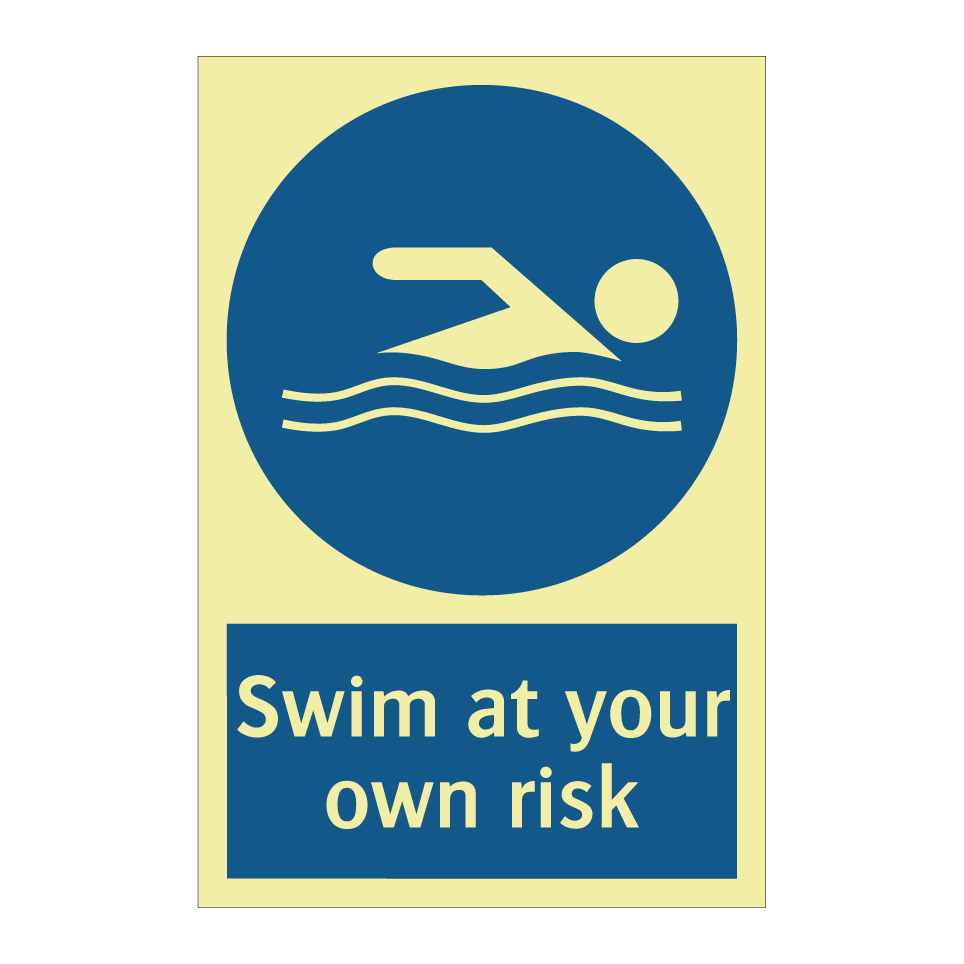 Swim at your own risk