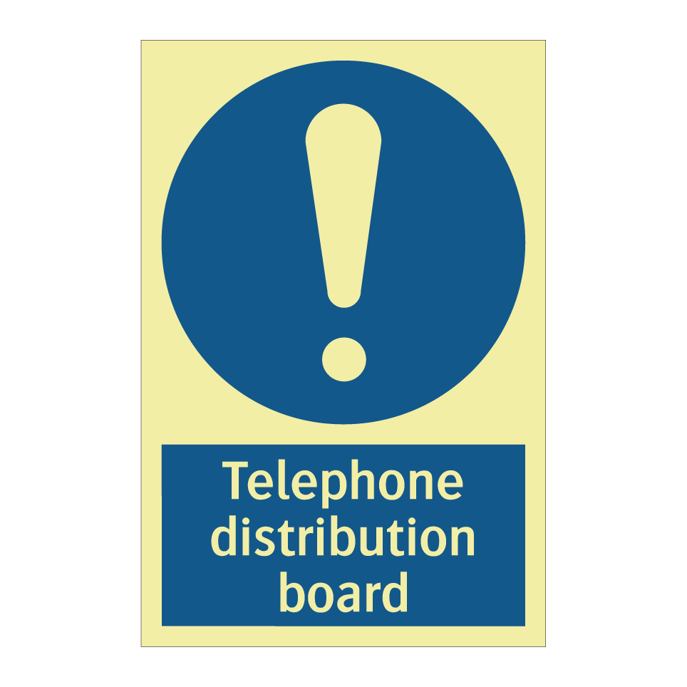 Telephone distribution board