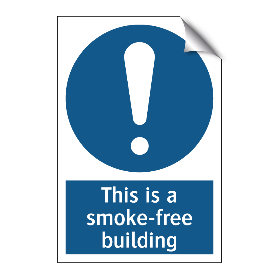 This is a smoke-free building
