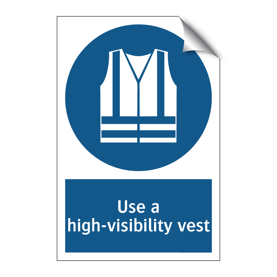 Use a high-visibility vest