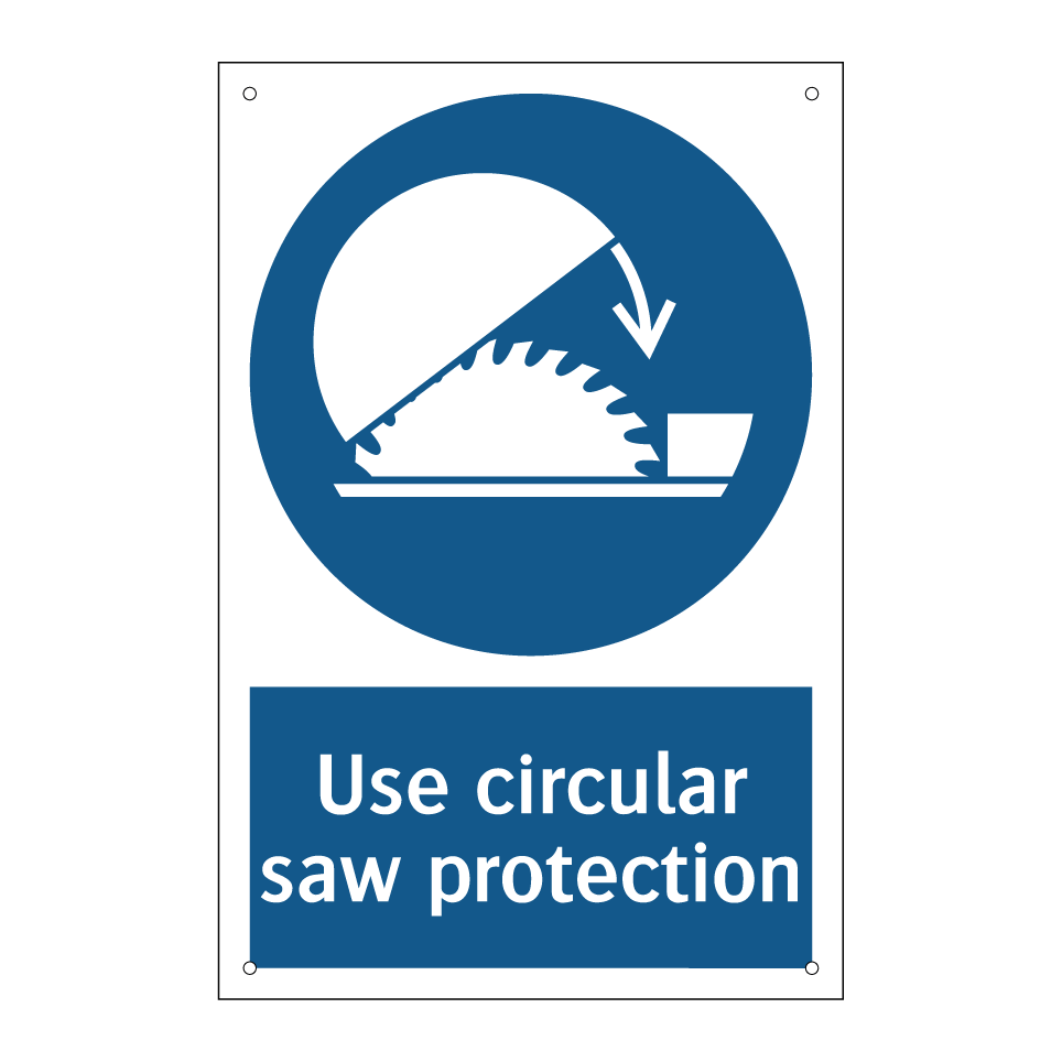 Use circular saw protection