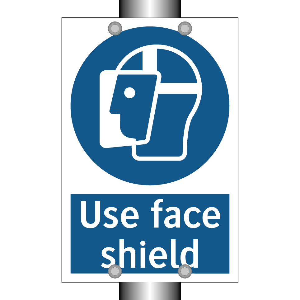 Use face shield