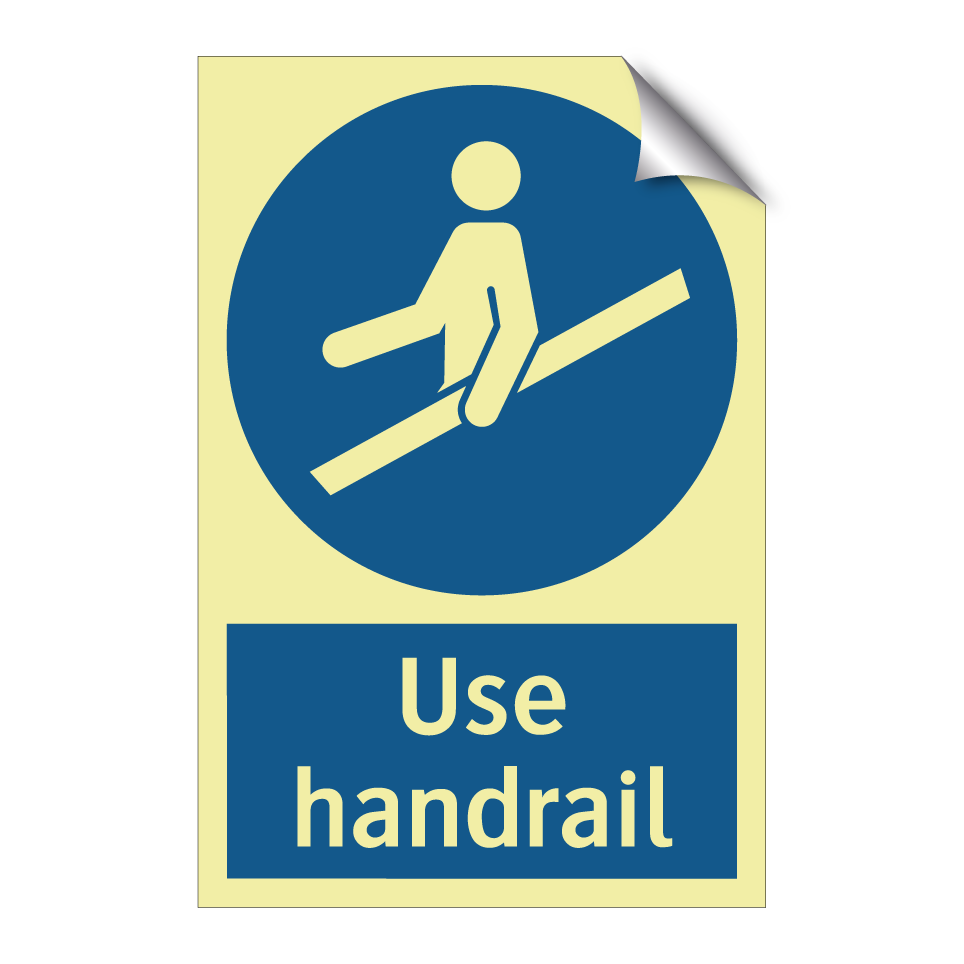 Use handrail