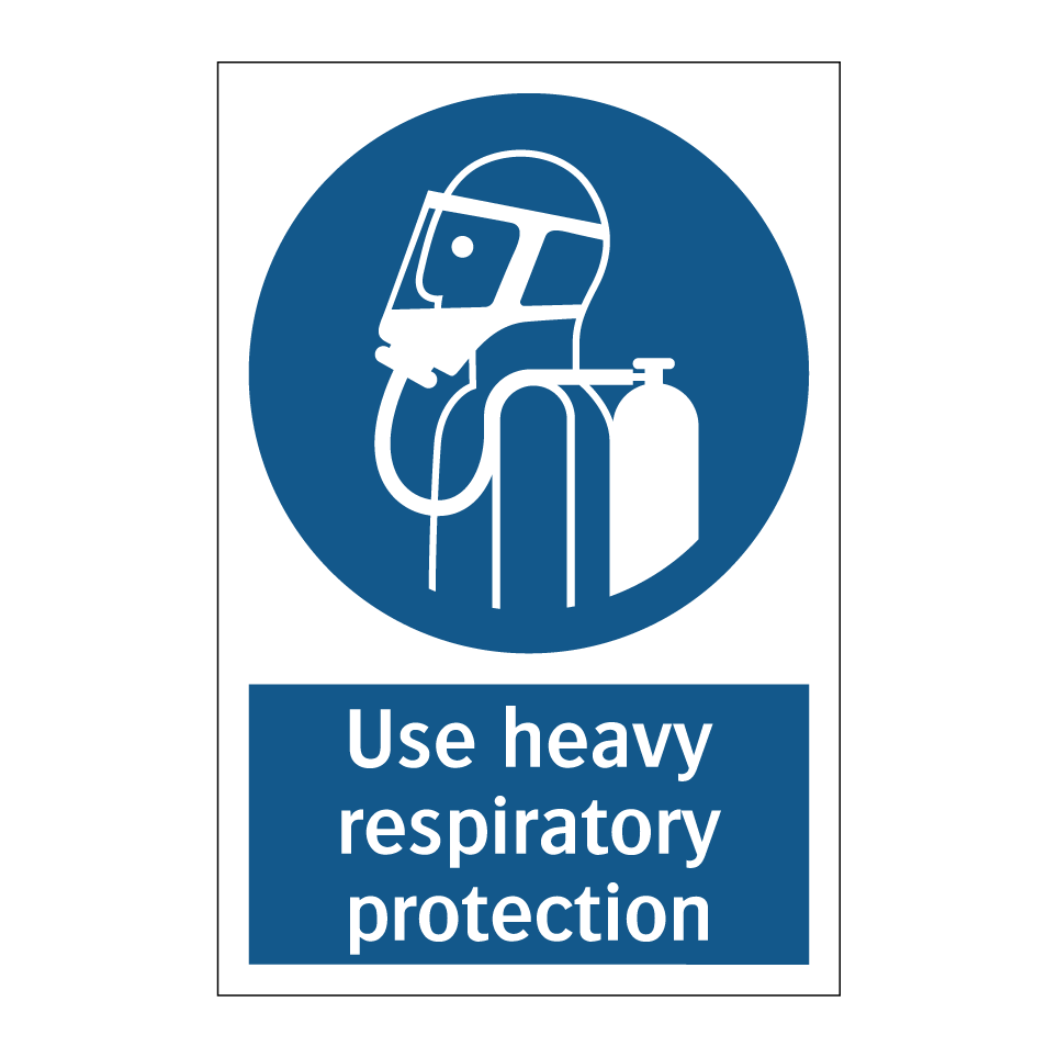 Use heavy respiratory protection