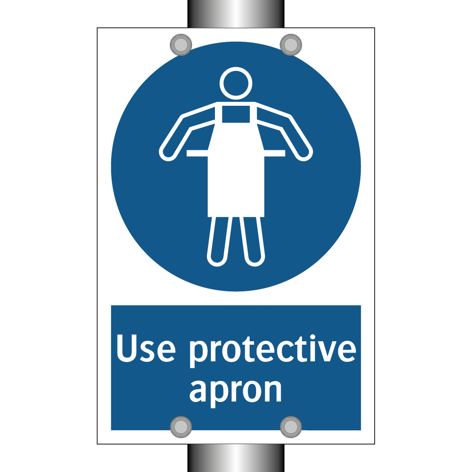 Use protective apron