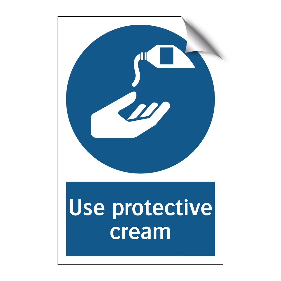 Use protective cream