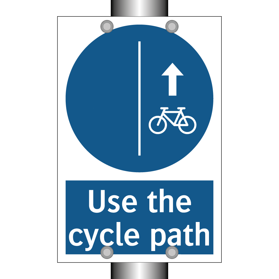 Use the cycle path