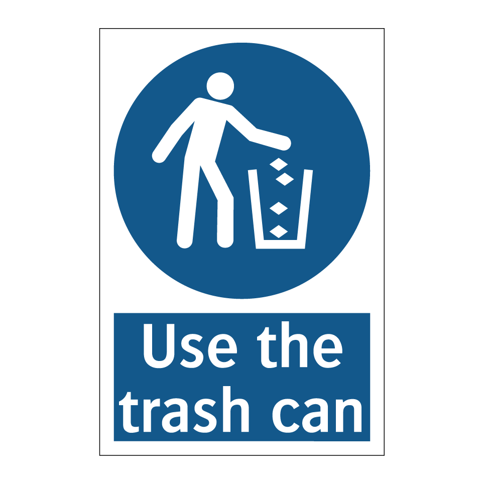 Use the trash can