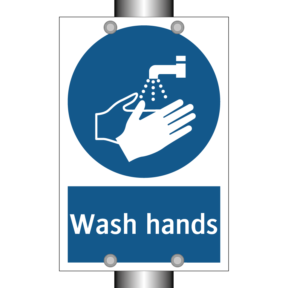 Wash hands