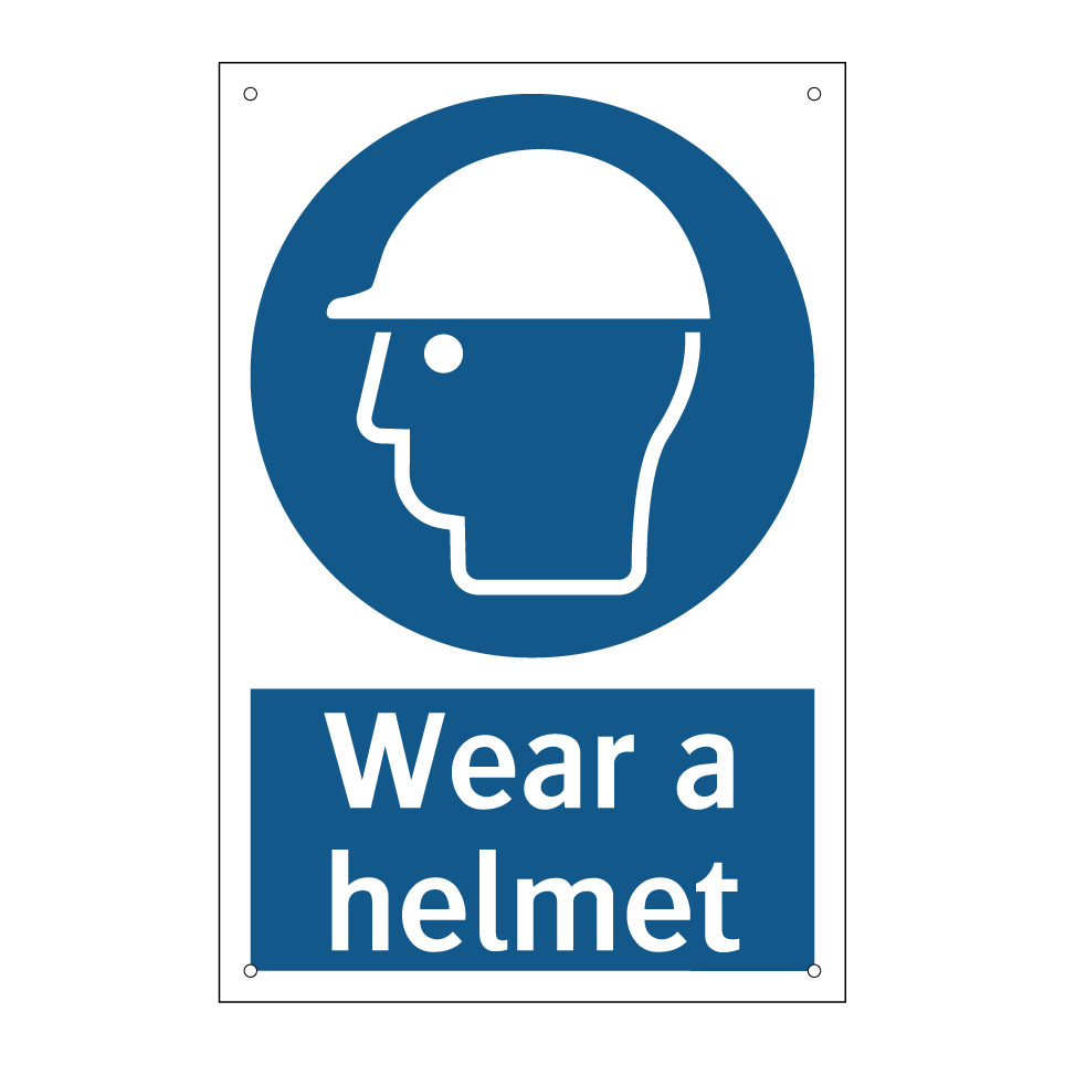Wear a helmet