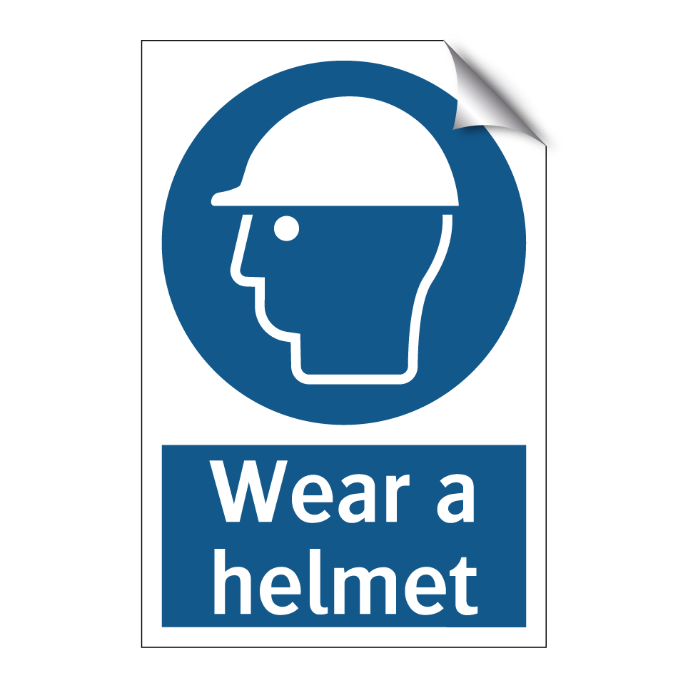 Wear a helmet