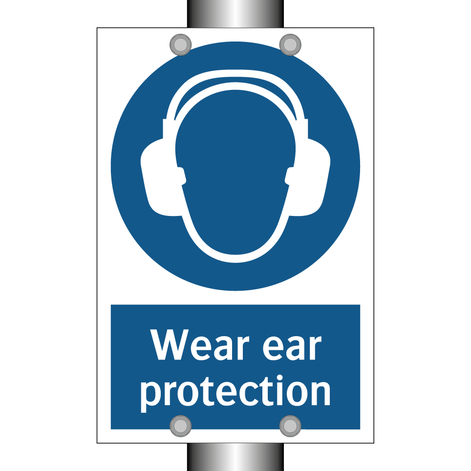 Wear ear protection