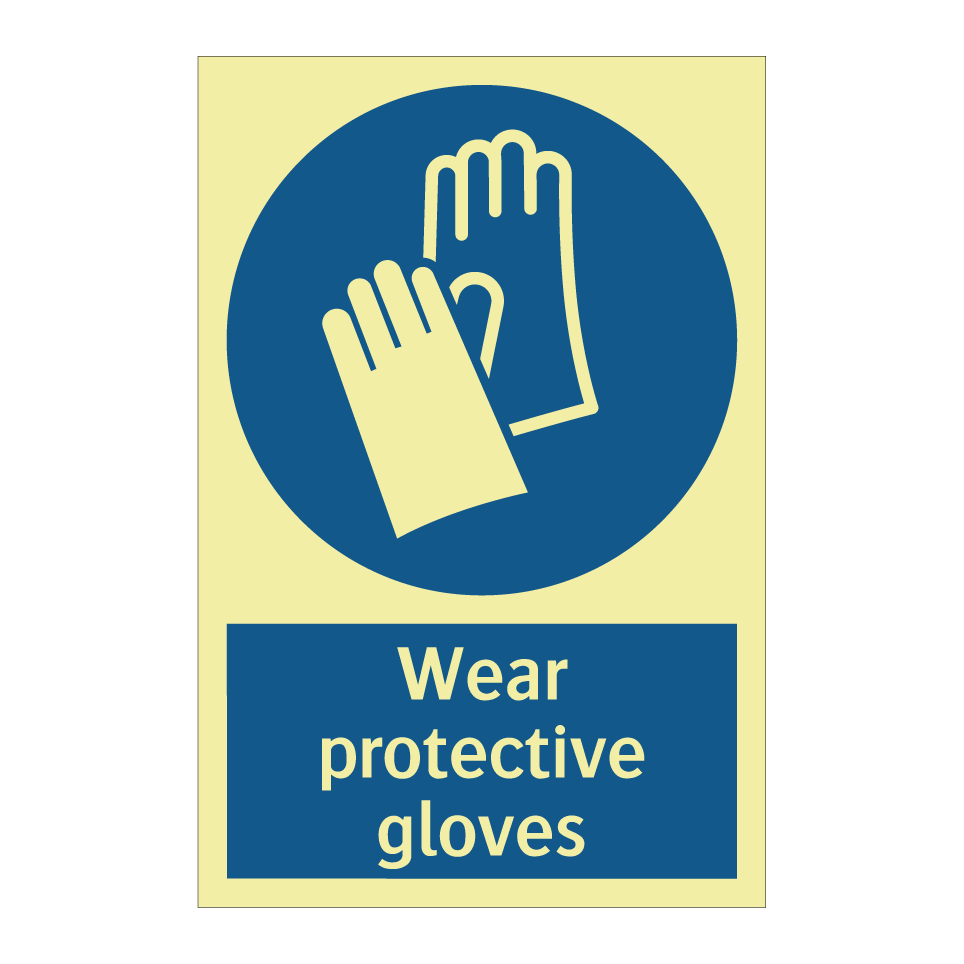 Wear protective gloves