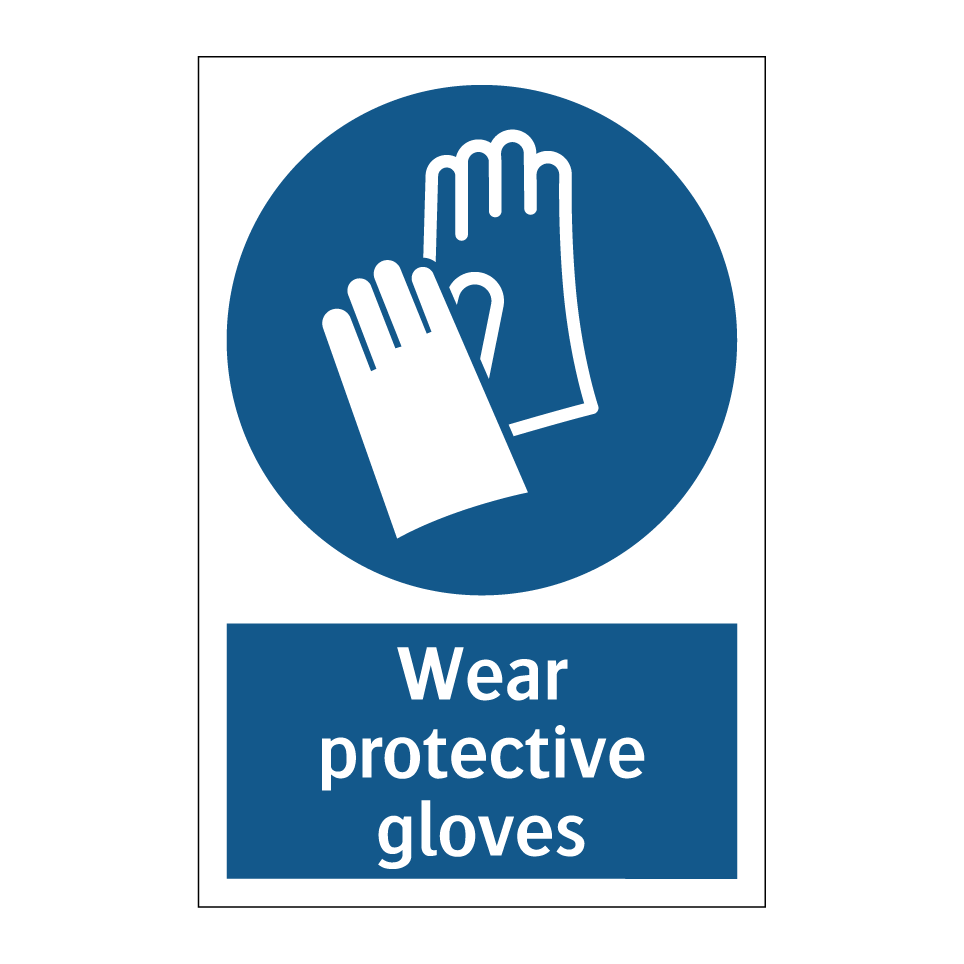 Wear protective gloves