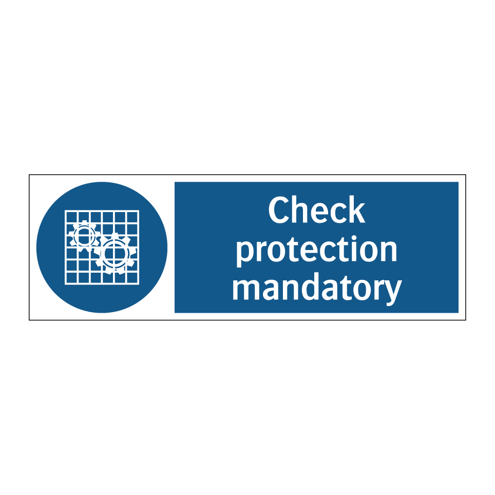Check protection mandatory