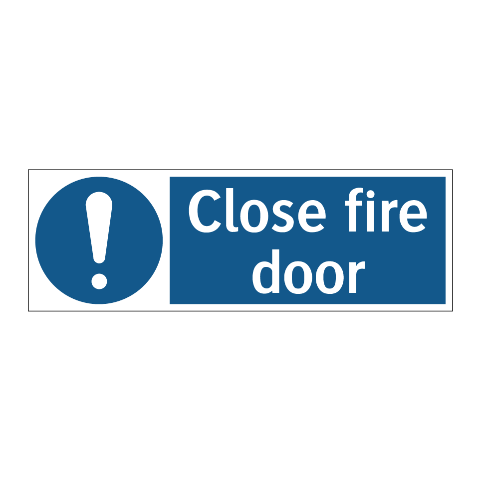 Close fire door