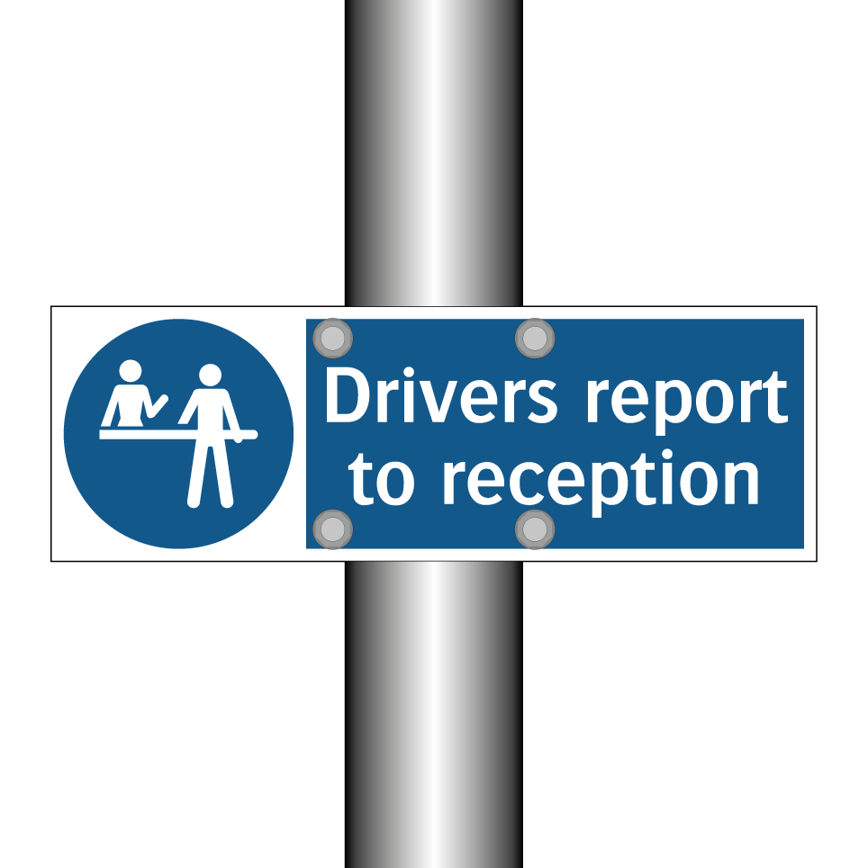 Drivers report to reception