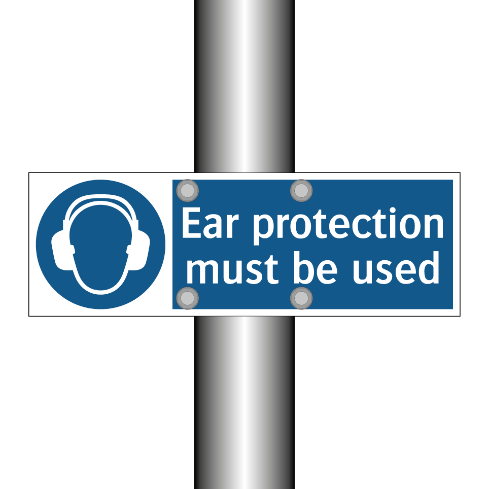 Ear protection must be used