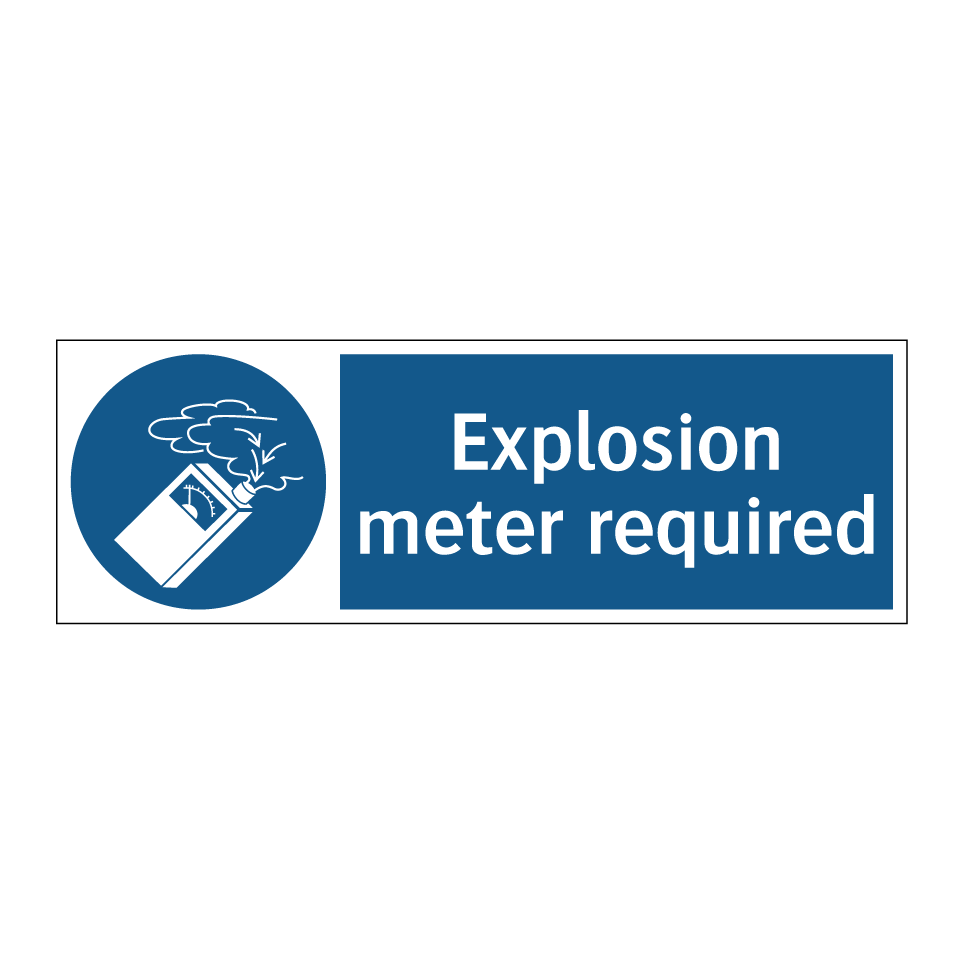 Explosion meter required