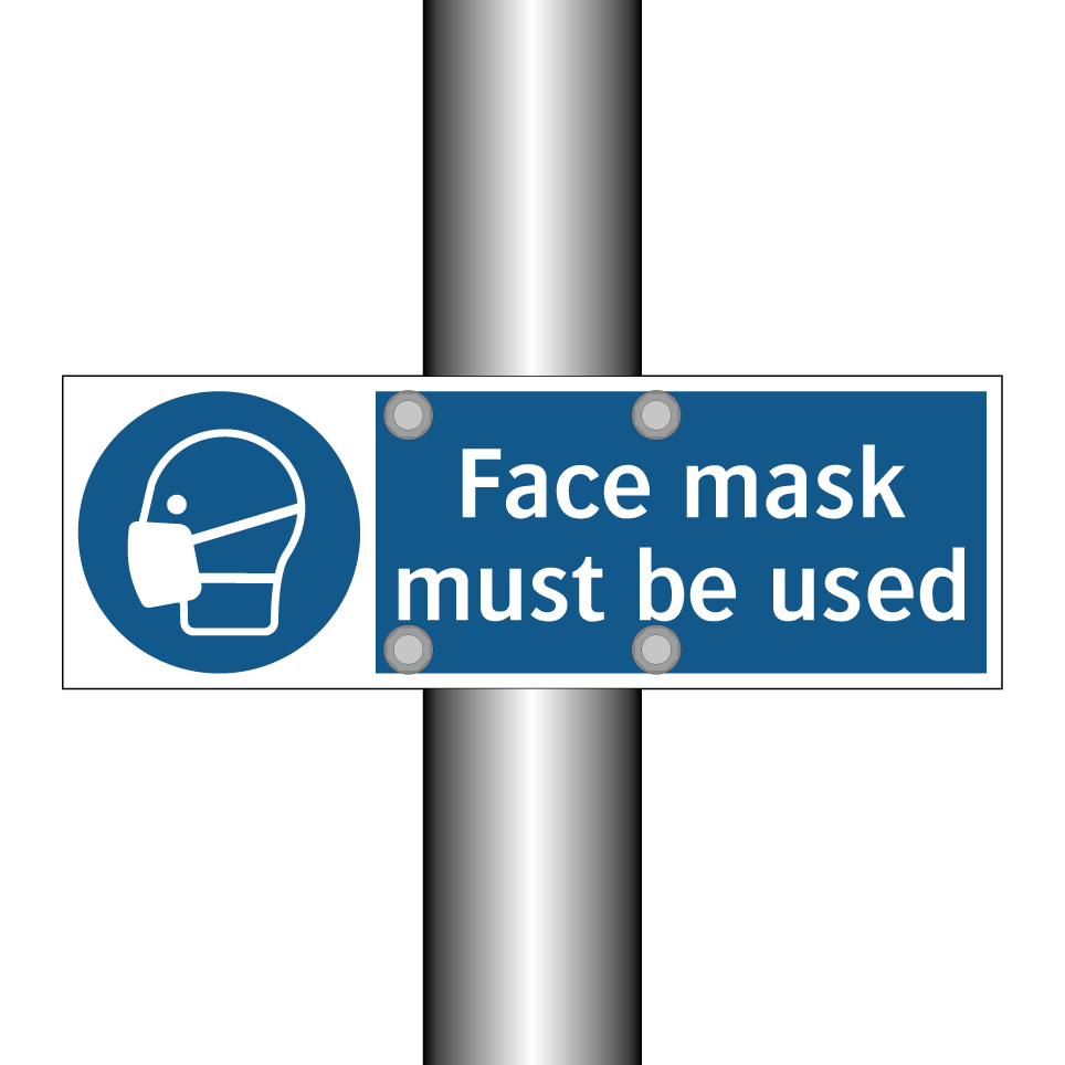Face mask must be used