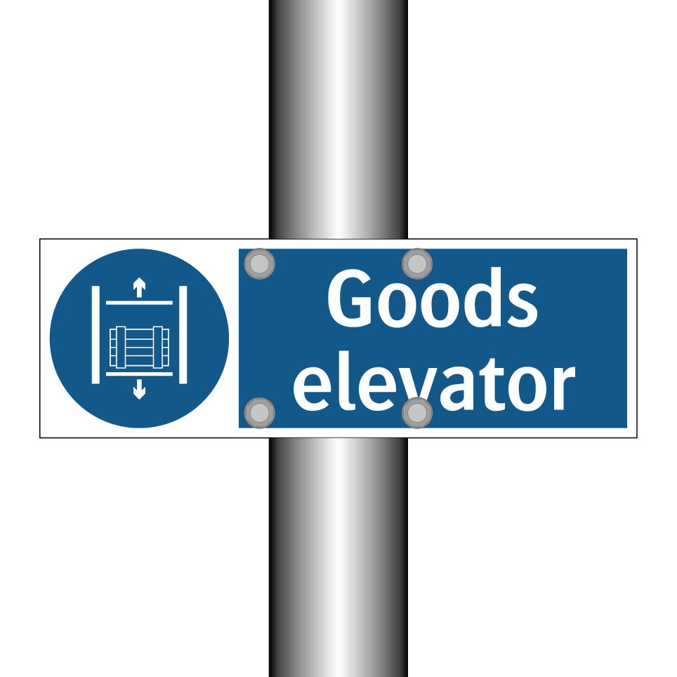 Goods elevator