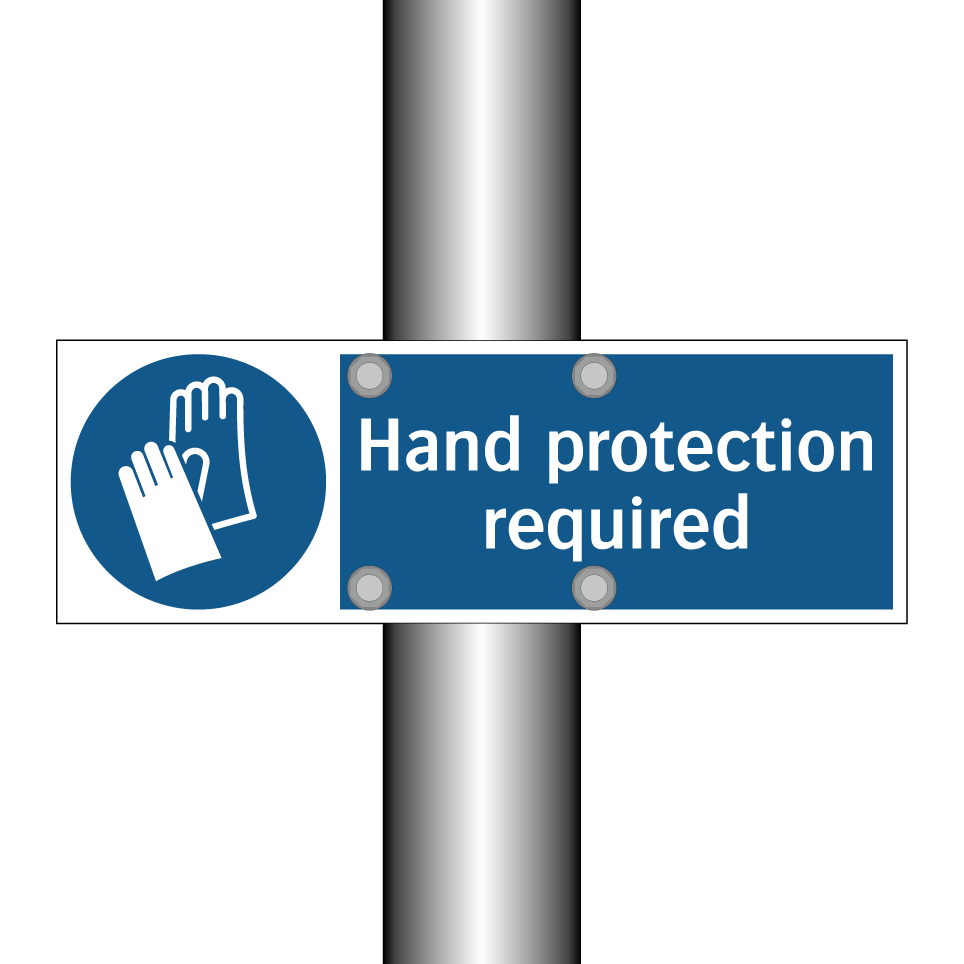 Hand protection required